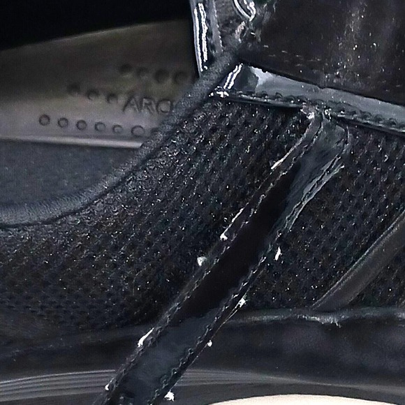 Grasshoppers‎ Shoes Womens 10 M Lace Sneakers Black Fabric EH32347 - Picture 6 of 14